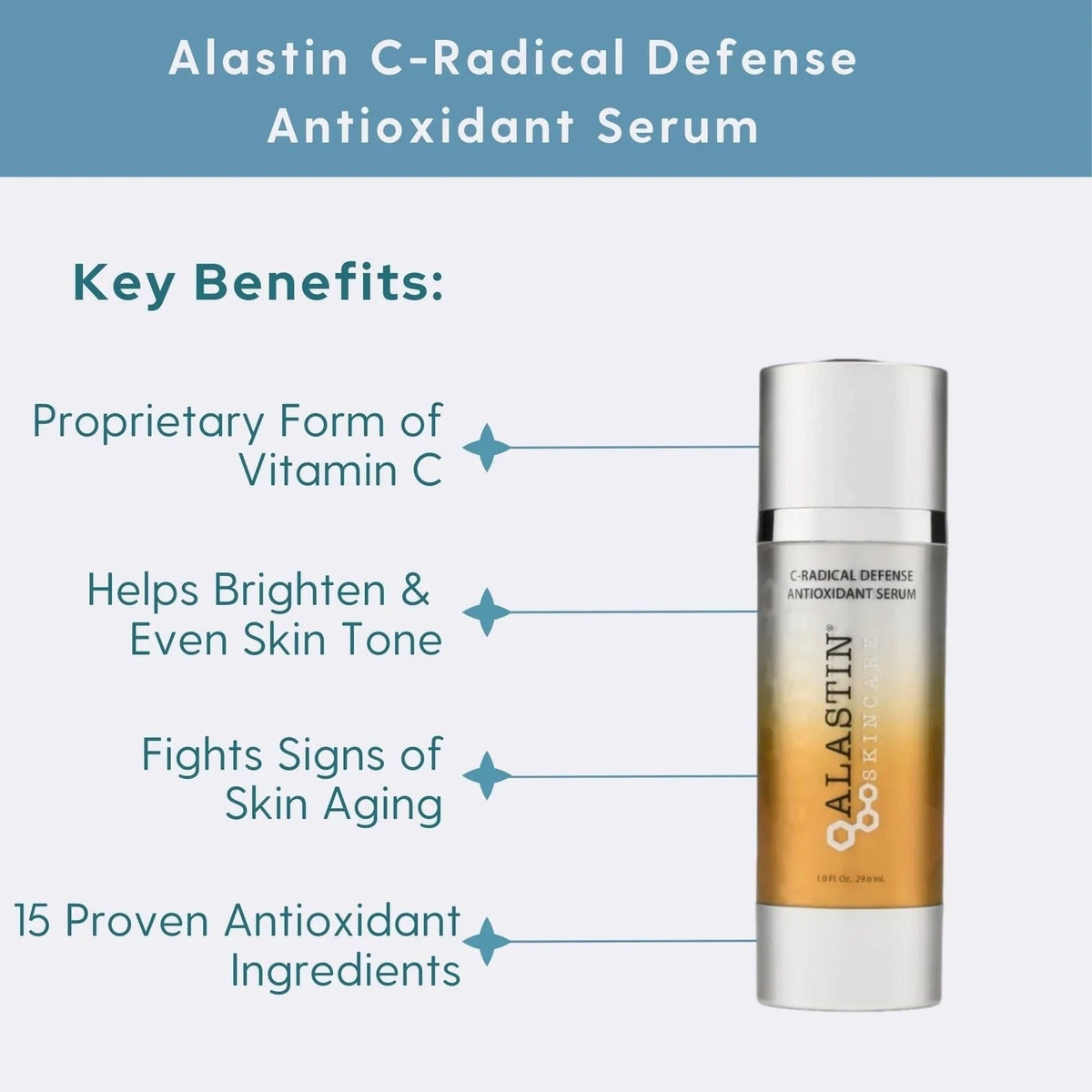 ALASTIN C-RADICAL Defense Antioxidant Serum – Vitamin C Facial Serum