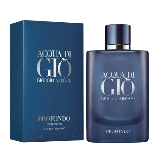 Acqua D'gio Profondo 4.2oz Men EDP, LUXURY PERFUME