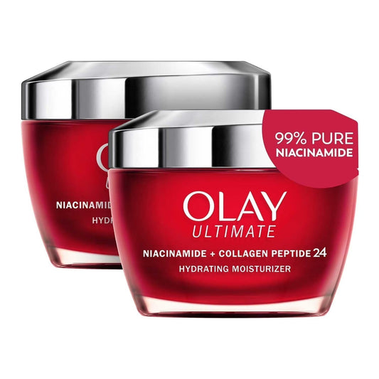 Olay Ultimate 3-in-1 Hydrating Moisturizer 1.7 oz (2 Pack) Facial Moisturizer