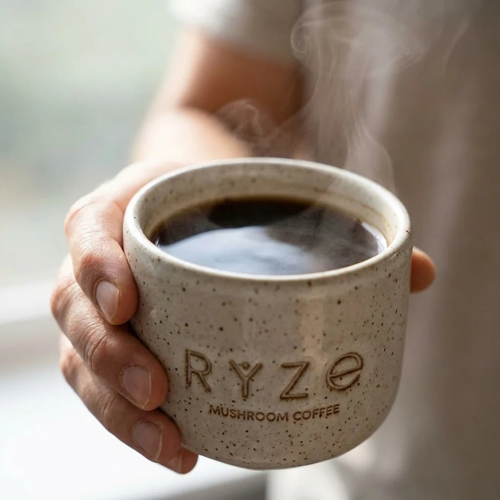 RYZE Organic Mushroom Coffee Drink Mix – 30 Servings