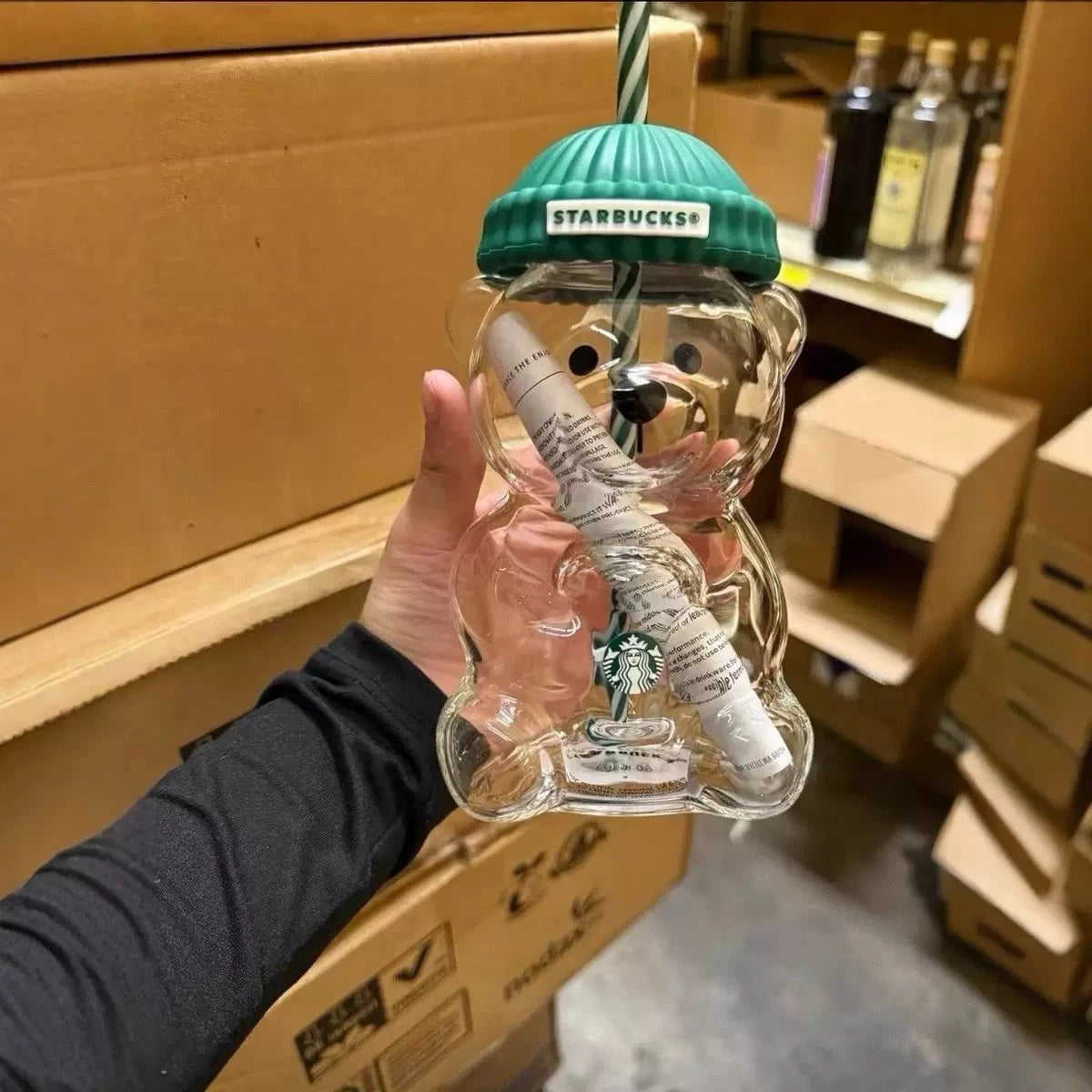 Starbucks Korea KBO Bearista Bear Straw Cup – Limited Edition