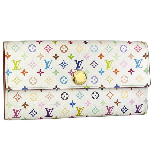 Louis Vuitton Monogram Multicolor Sarah Wallet M93532